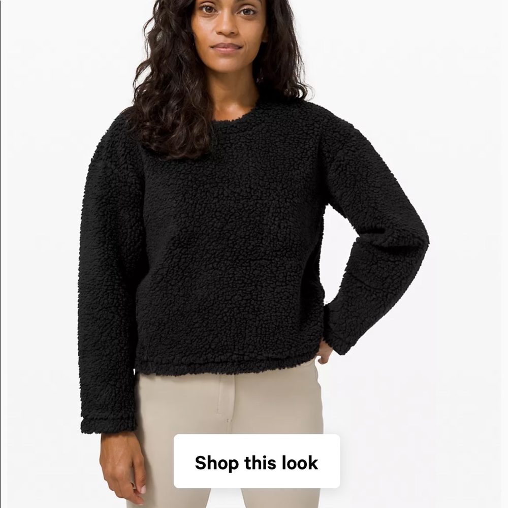 Lululemon wool whenever crew NWT US8